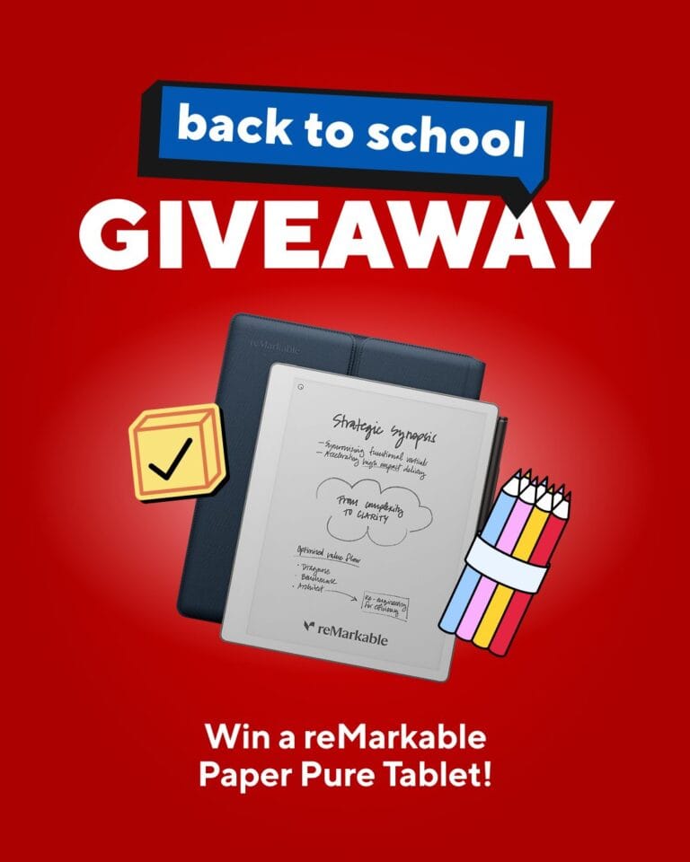 The New Remarkable Paper Pure Tablet Is Now Available At Staples, And We're…