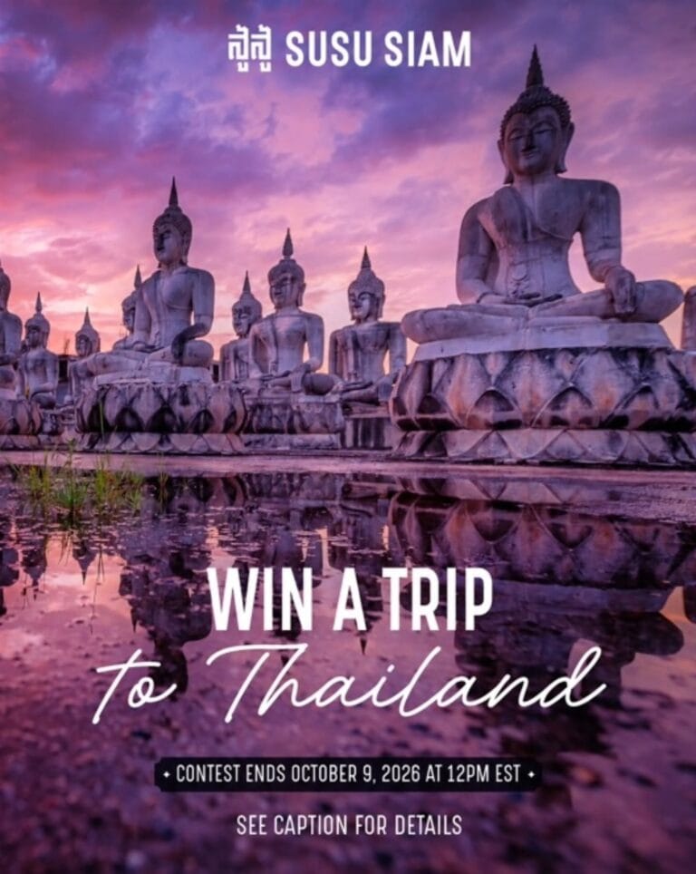 Win a Trip To Thailand!
