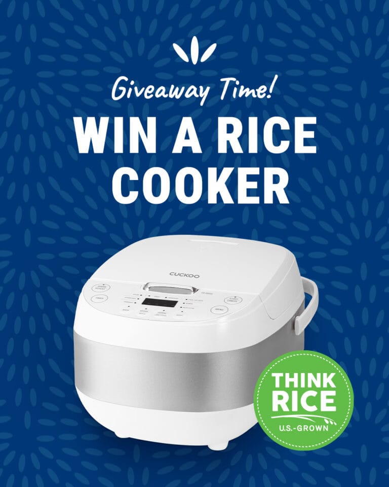 It's National Rice Month! To Celebrate We're Giving One Lucky Winner The…